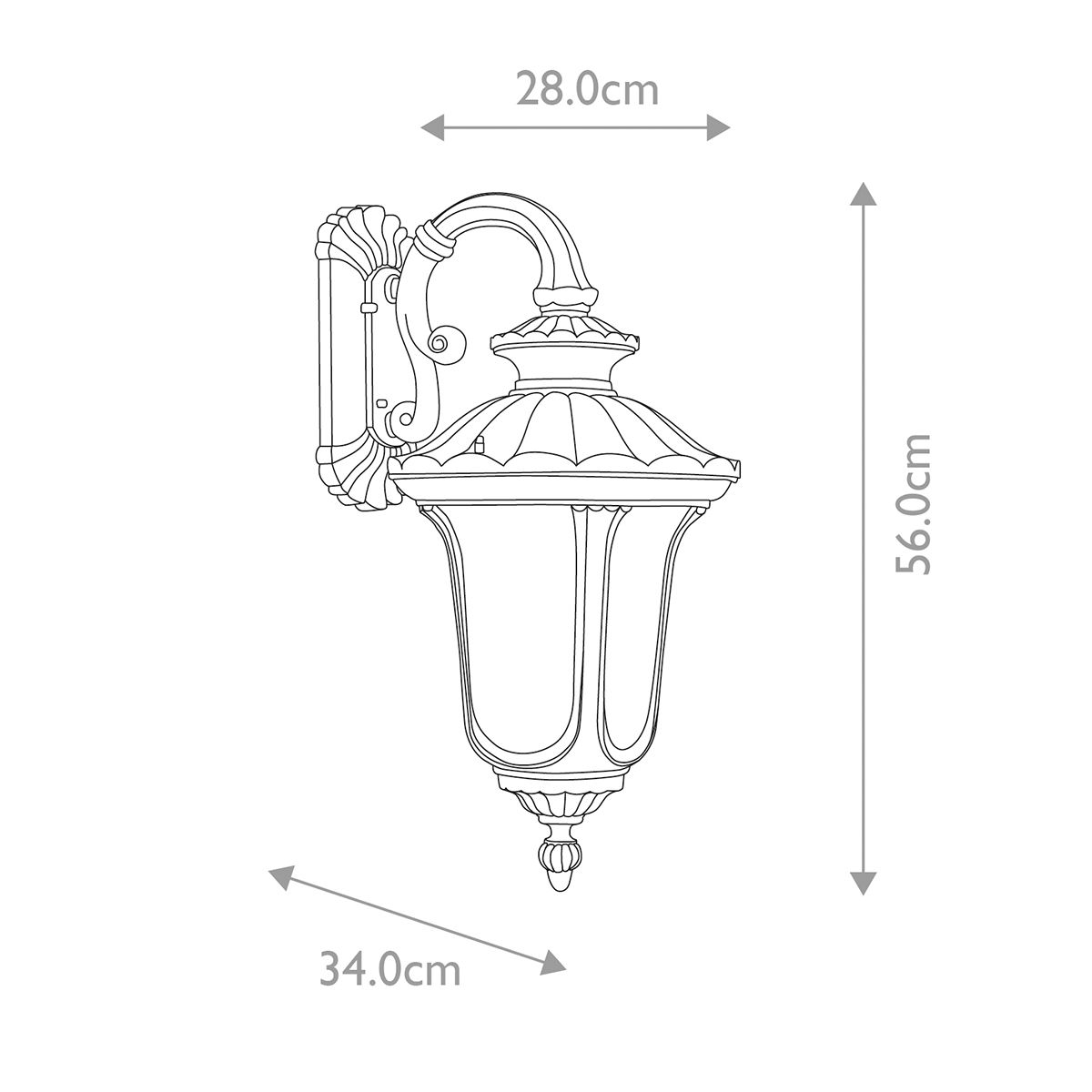 Chicago Wall Light