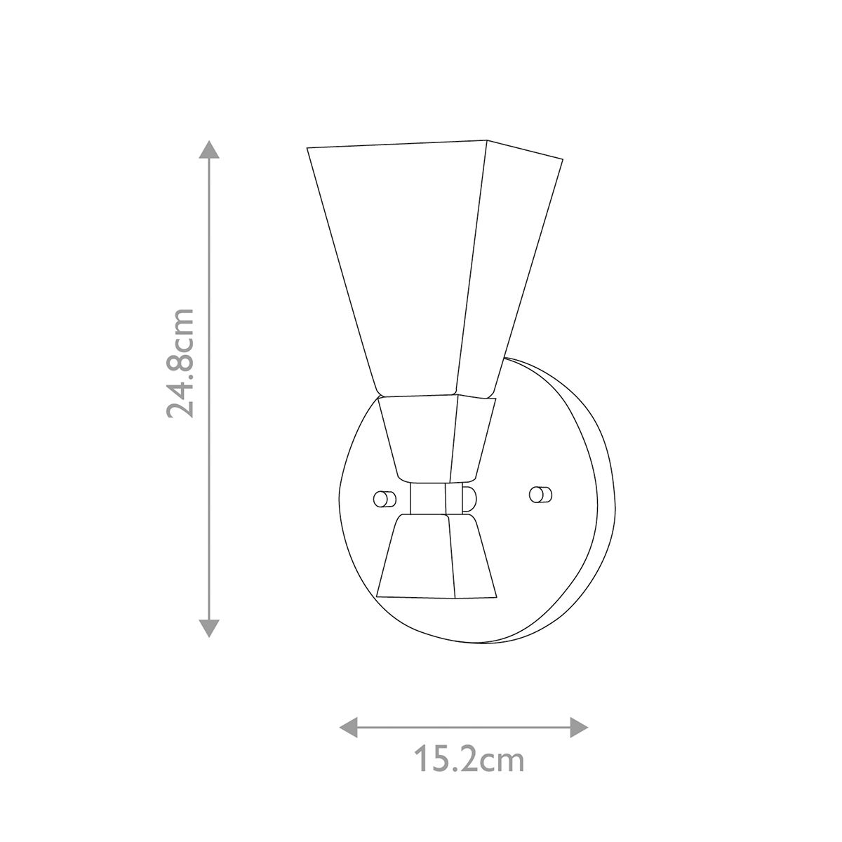 Bowtie Wall Light