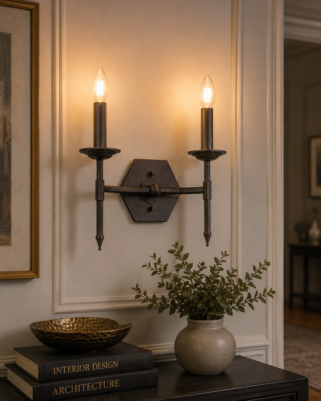 Crown Wall Light