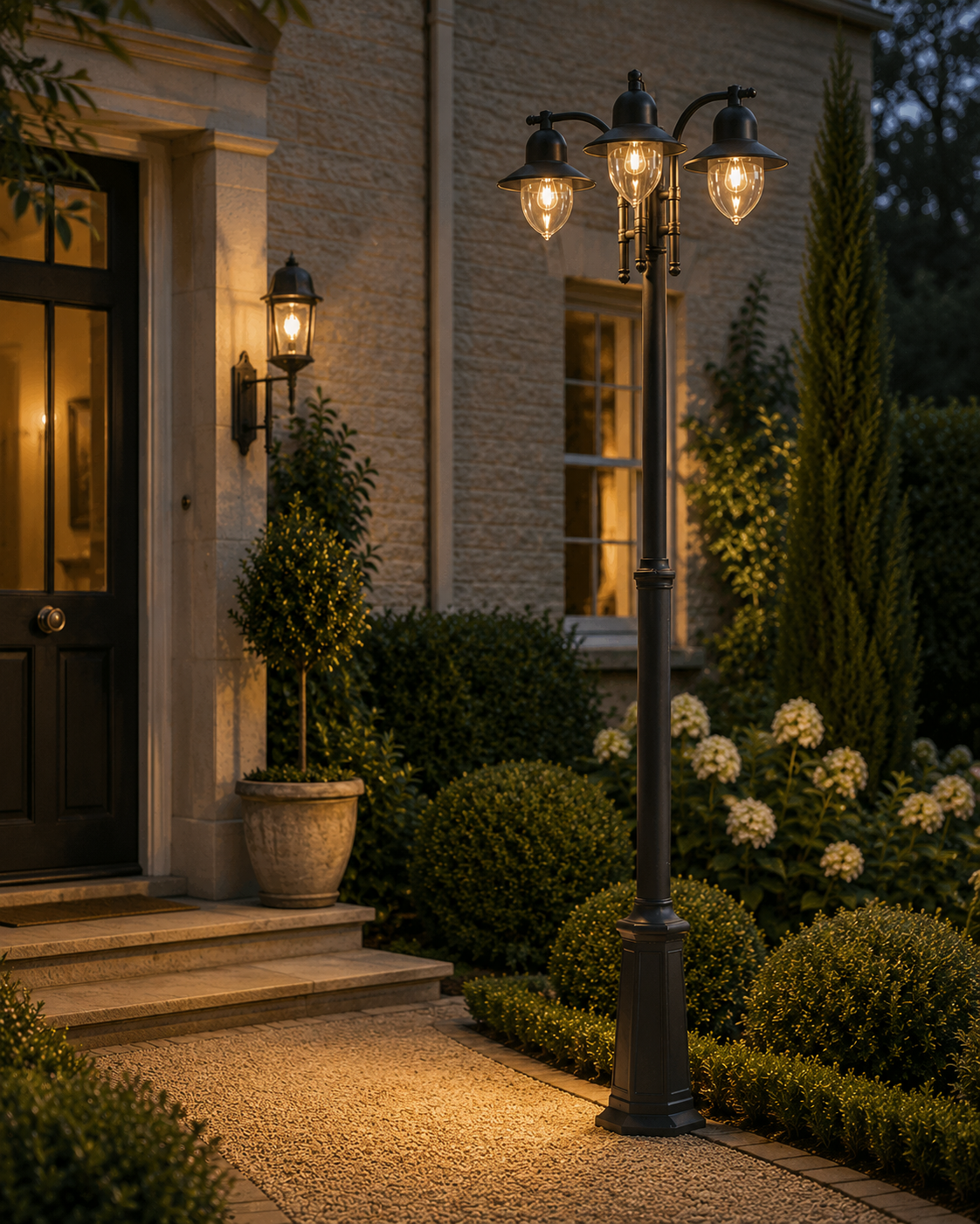 Como - Outdoor Light - Lamp Post