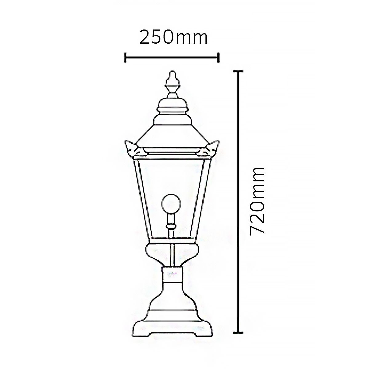 Chelsea Pedestal Light