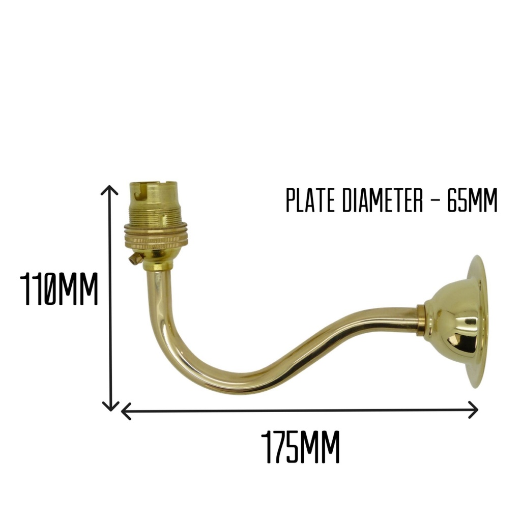 Victor Wall Light Fixed - 175mm Depth