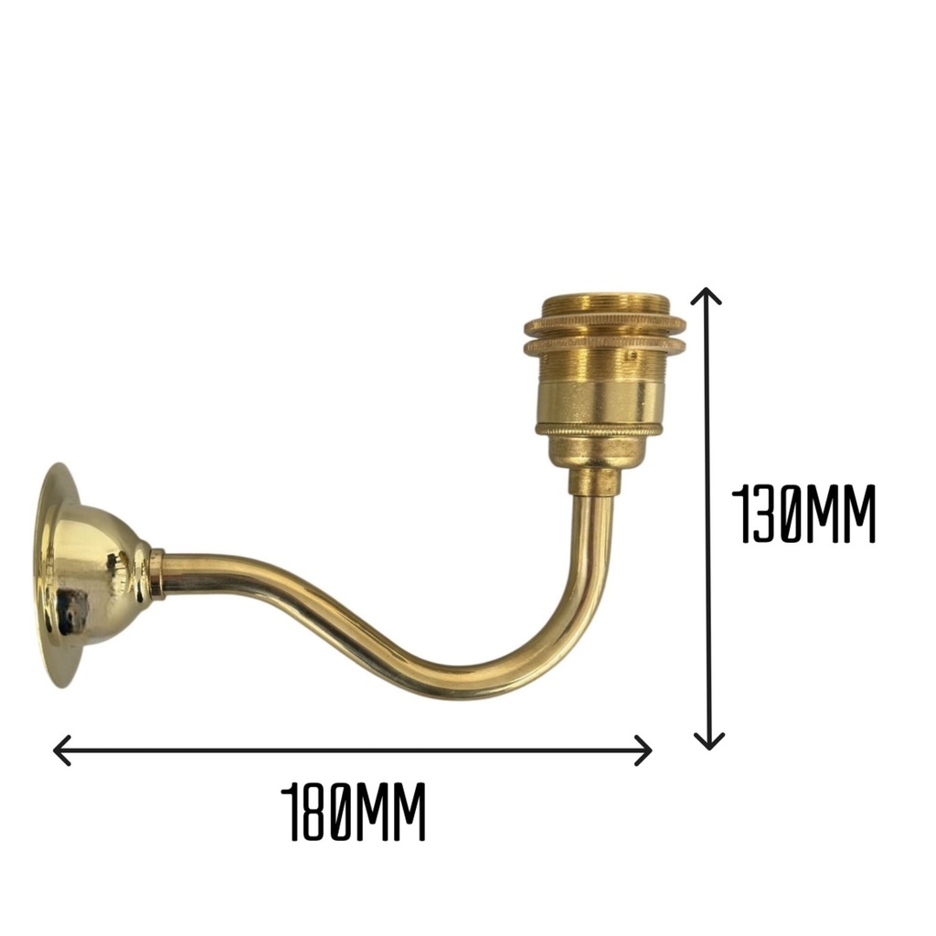 Victor Wall Light Fixed - 180mm Depth 