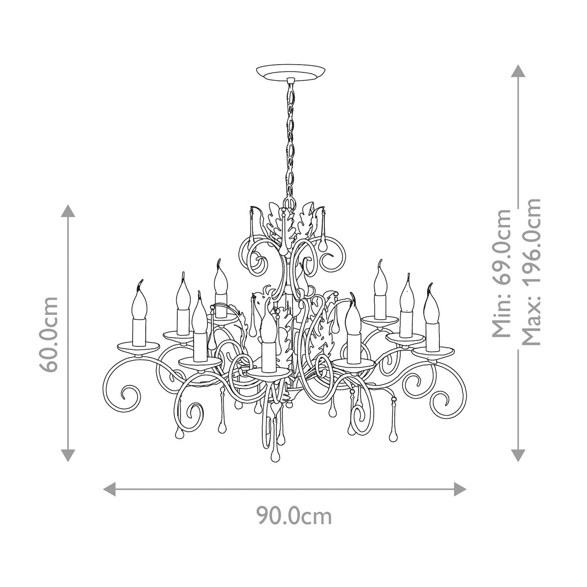 Amarilli Chandelier