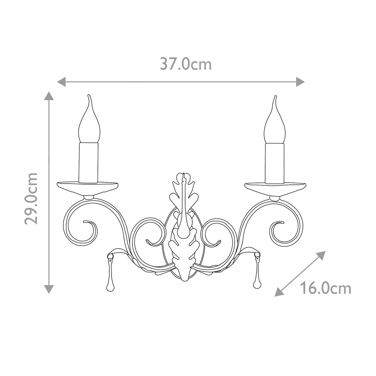 Amarilli Wall Light