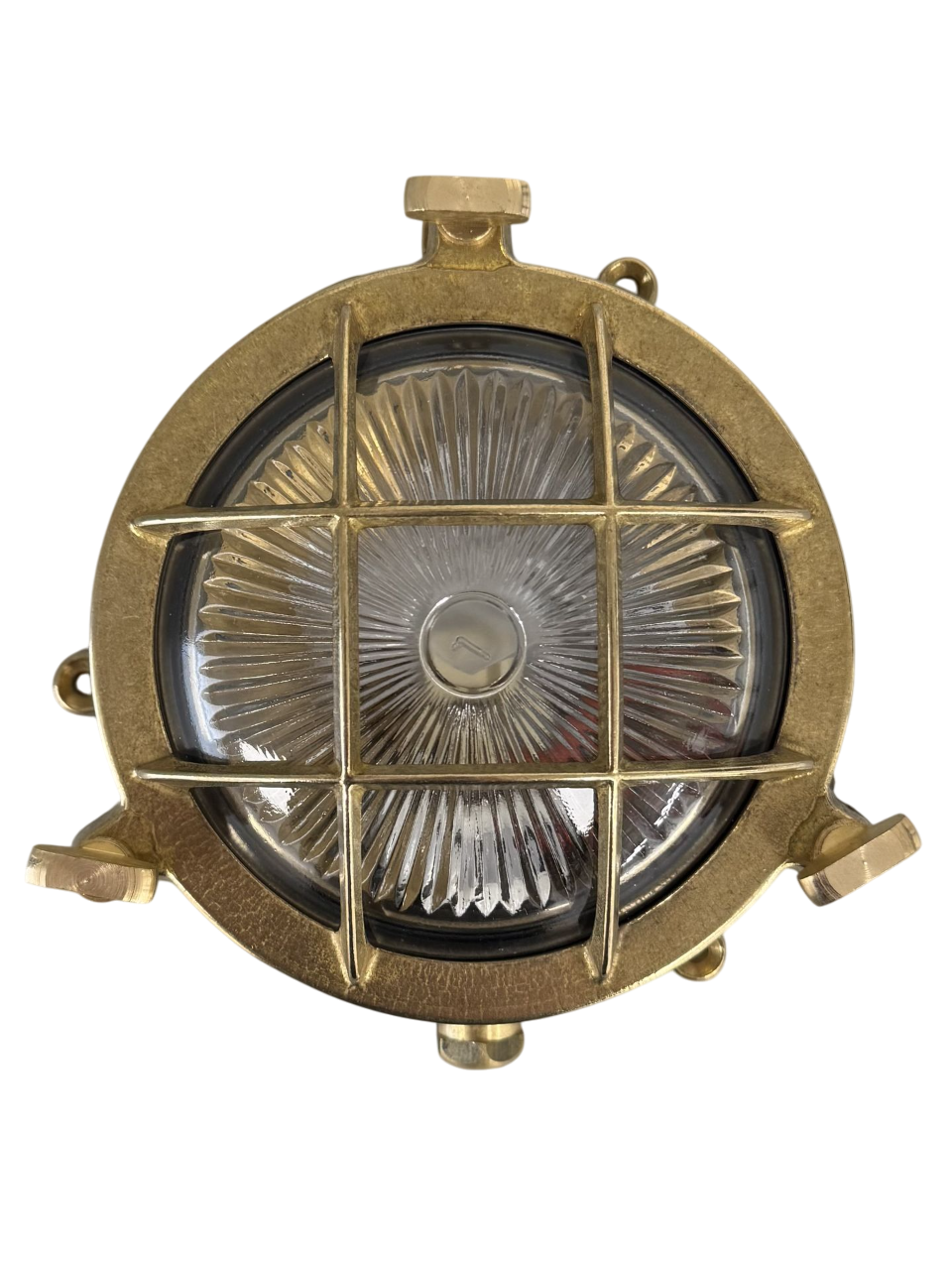 Porto Outdoor Wall Light With Bars - 140mm Diameter