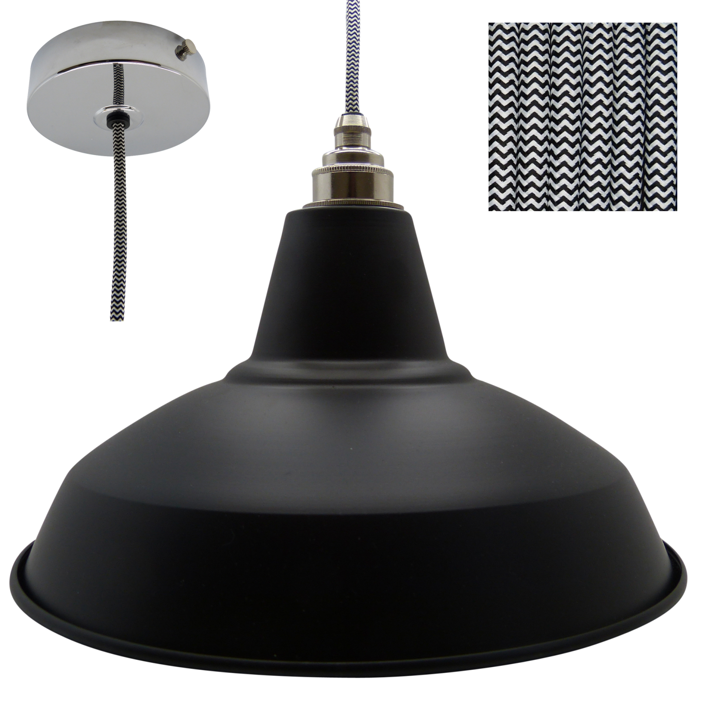 Forge Ceiling Pendant Light - 310mm Diameter