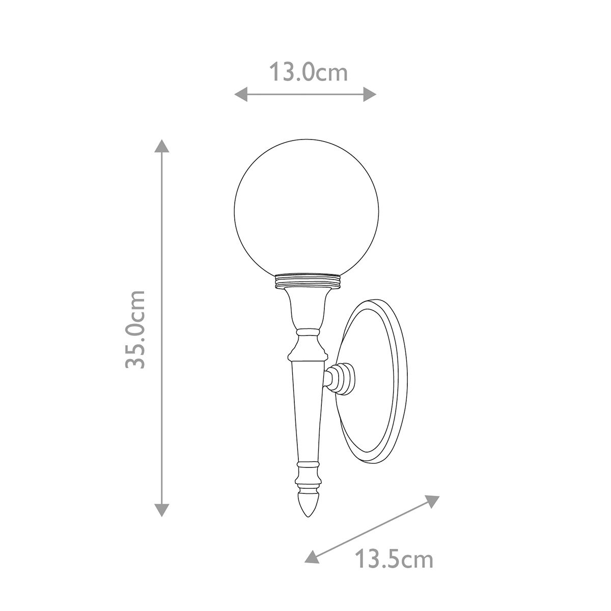 Dryden Wall Light