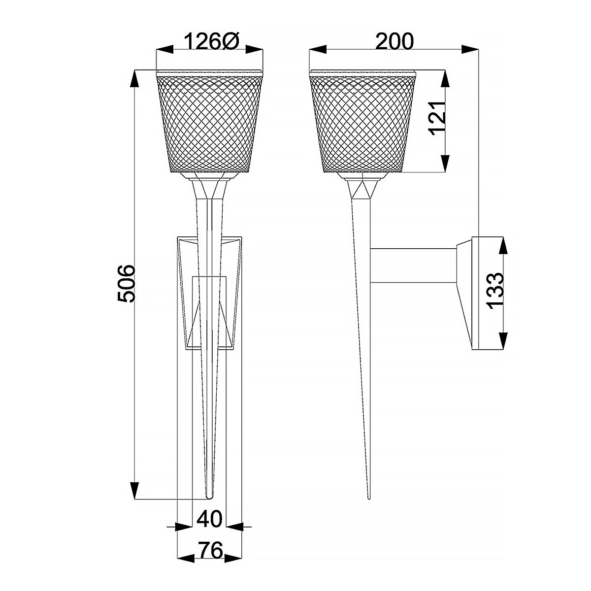 Verity Wall Light