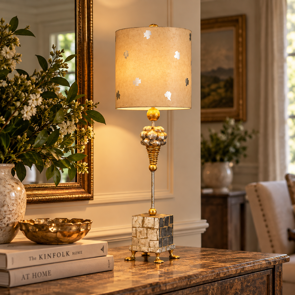 Pompadour X Table Lamp