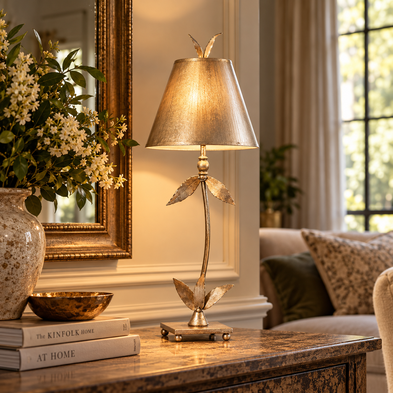 Red Bell Table Lamp