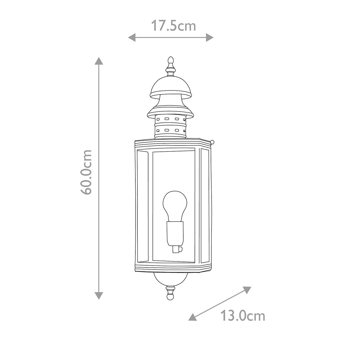 Downing Street Wall Light