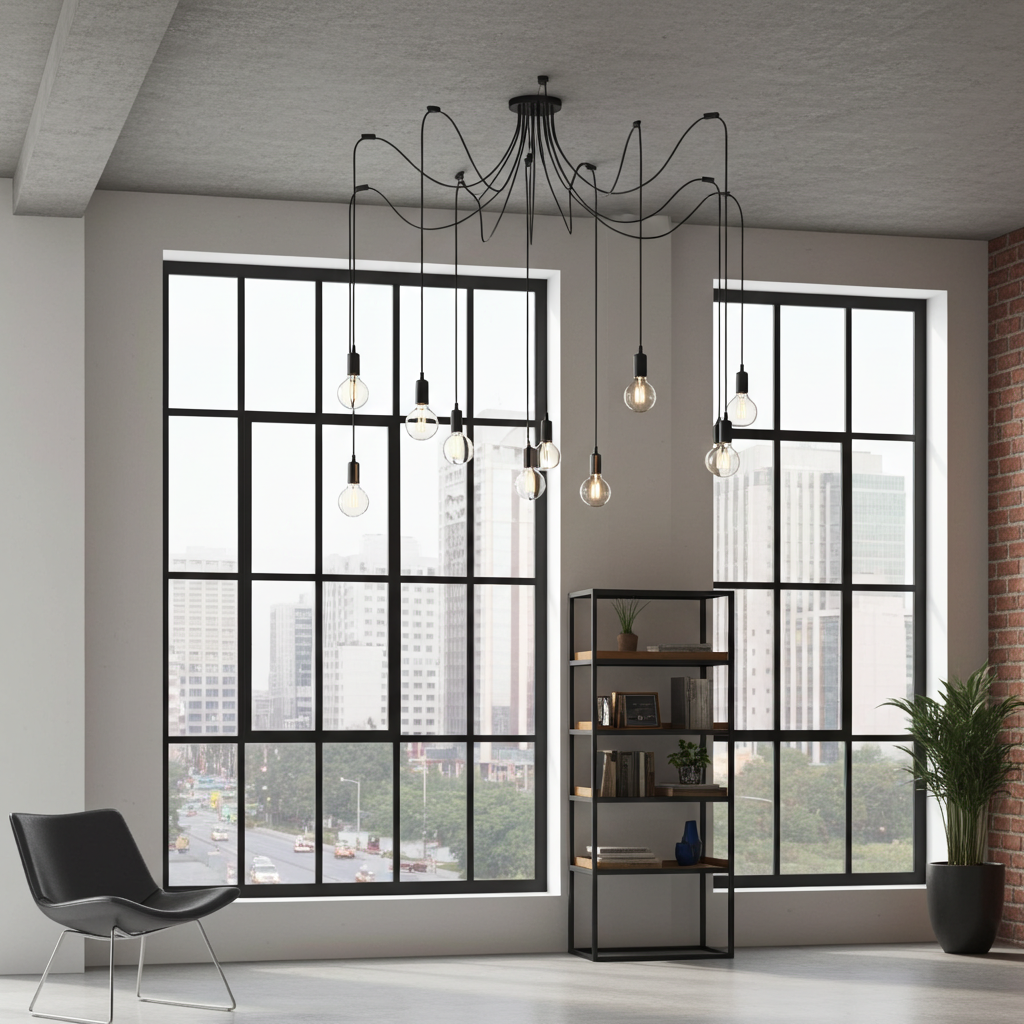 Fix Ceiling Multi Pendant Light