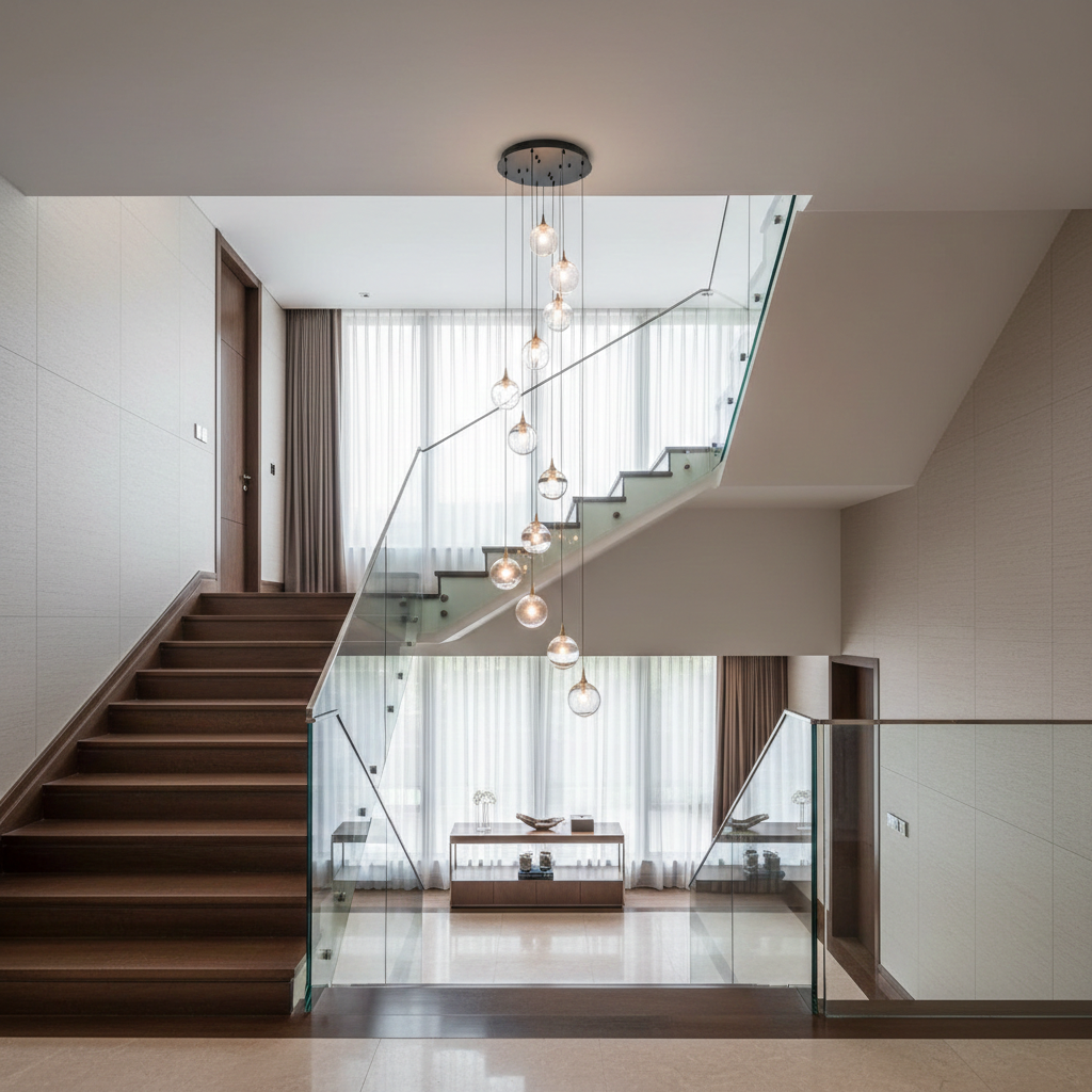 Gisela Ceiling Multi Pendant Light - Circular 12 Drop