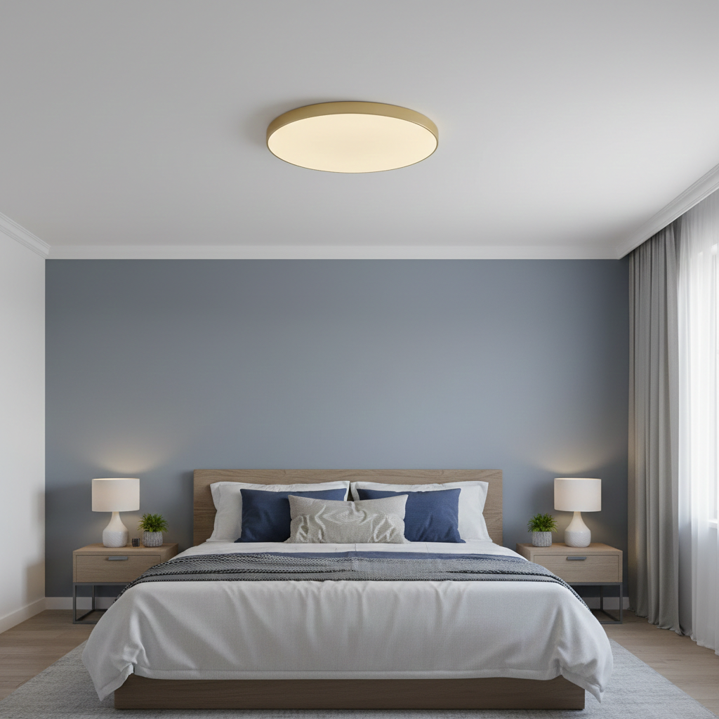 Unar Flush Ceiling Light - 800mm Diameter