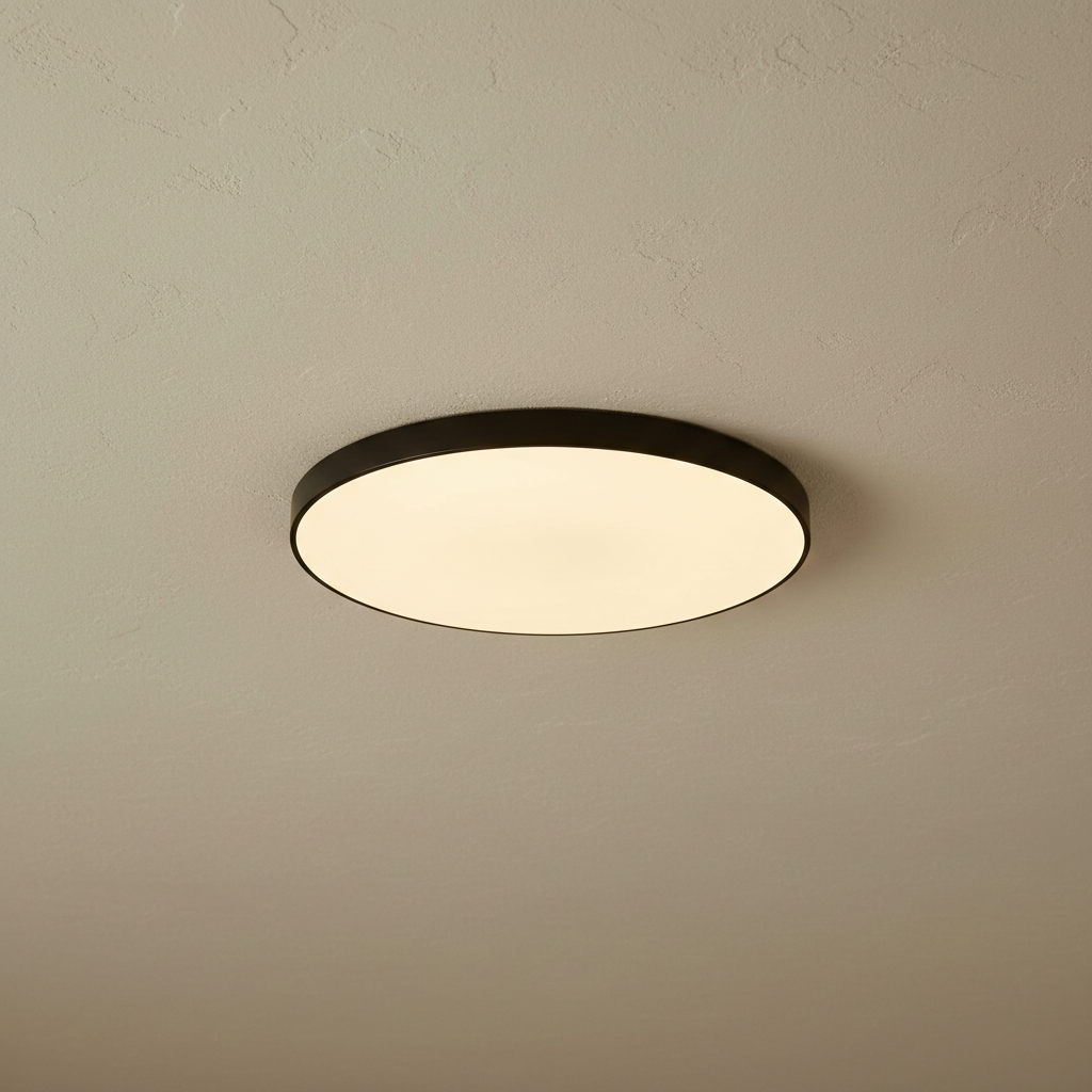 Unar Flush Ceiling Light - 800mm Diameter