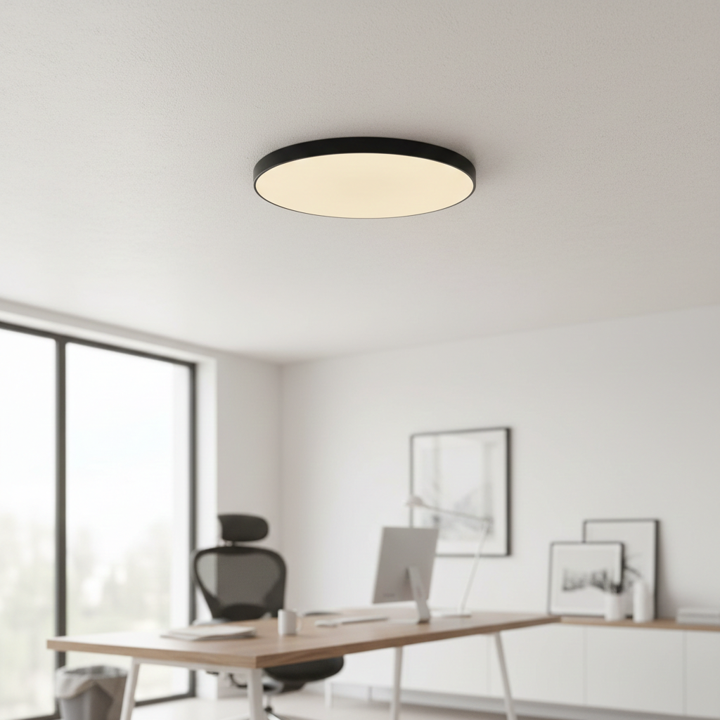 Unar Flush Ceiling Light - 800mm Diameter