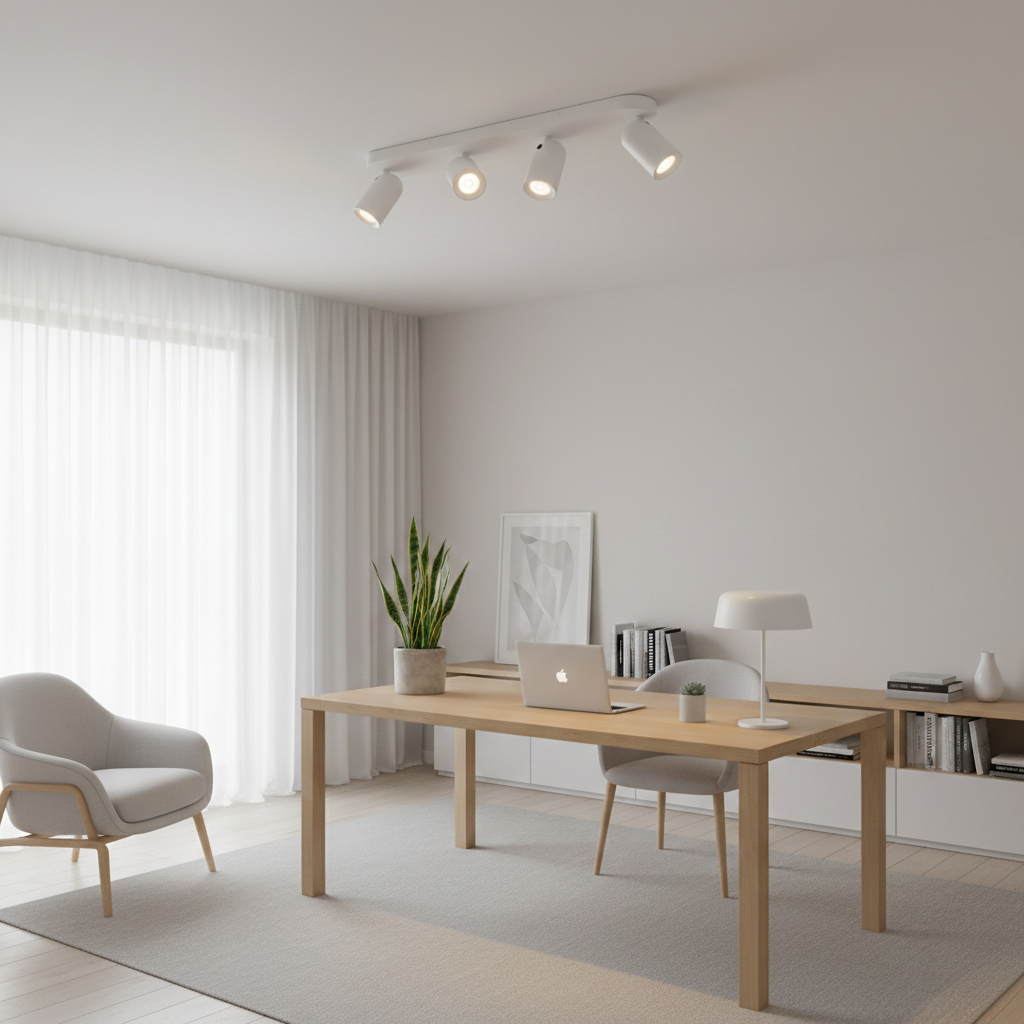 Punch Ceiling Spot Light - Linear 4 Spot