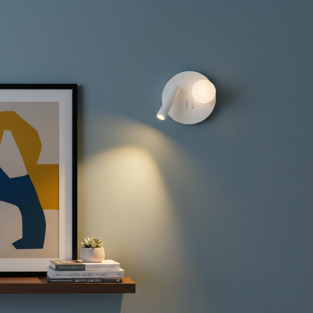 Matiz Wall Light with Spotlight