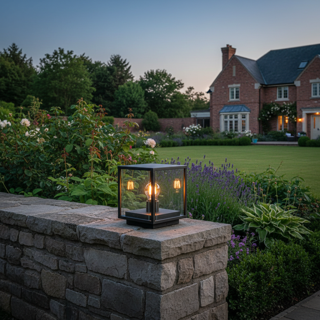 Claire Outdoor Pedestal Light