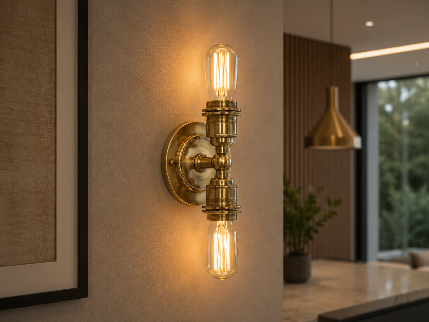Victor Wall Light Dual Bulb E27