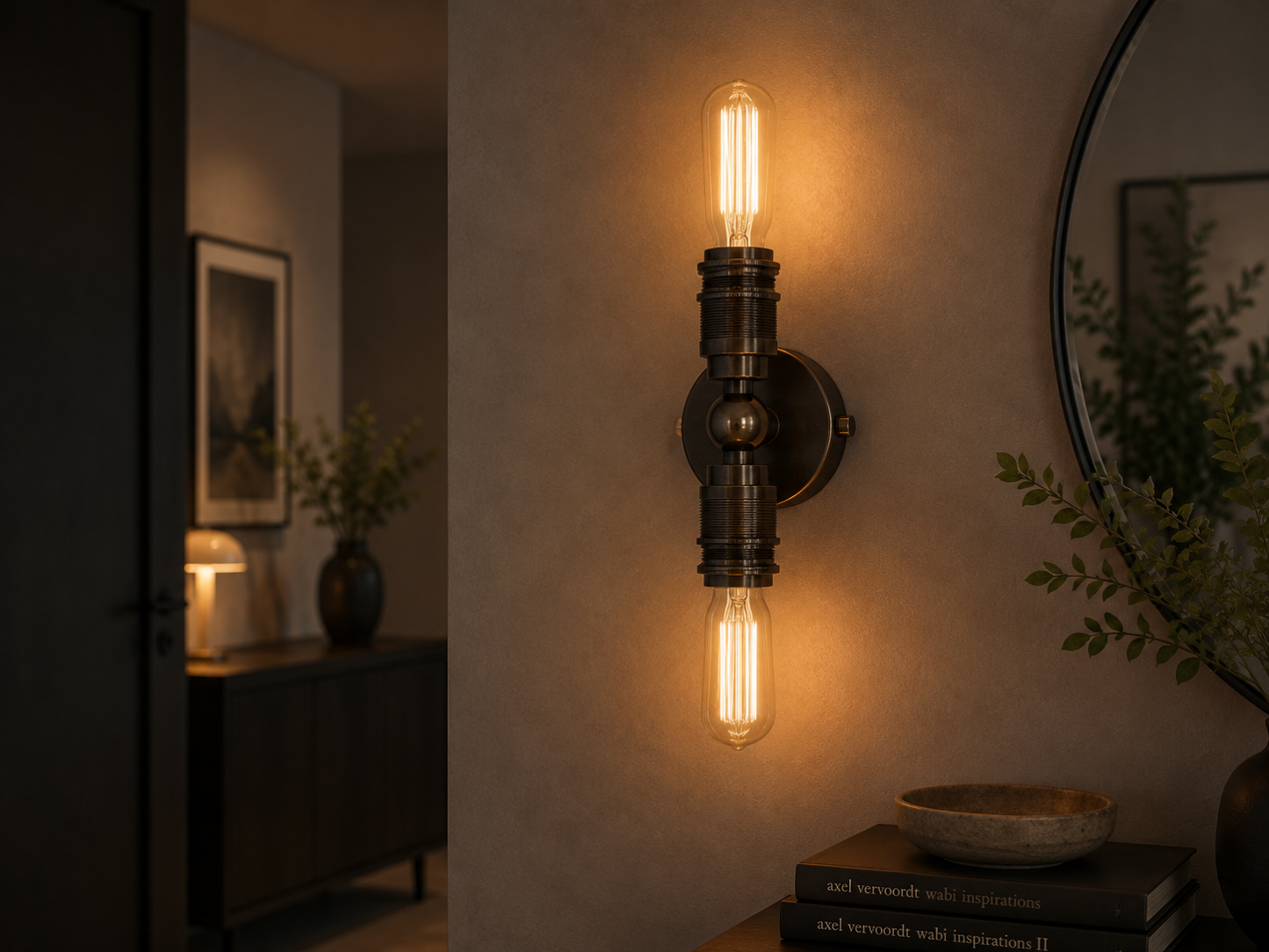 Victor Wall Light Dual Bulb E14
