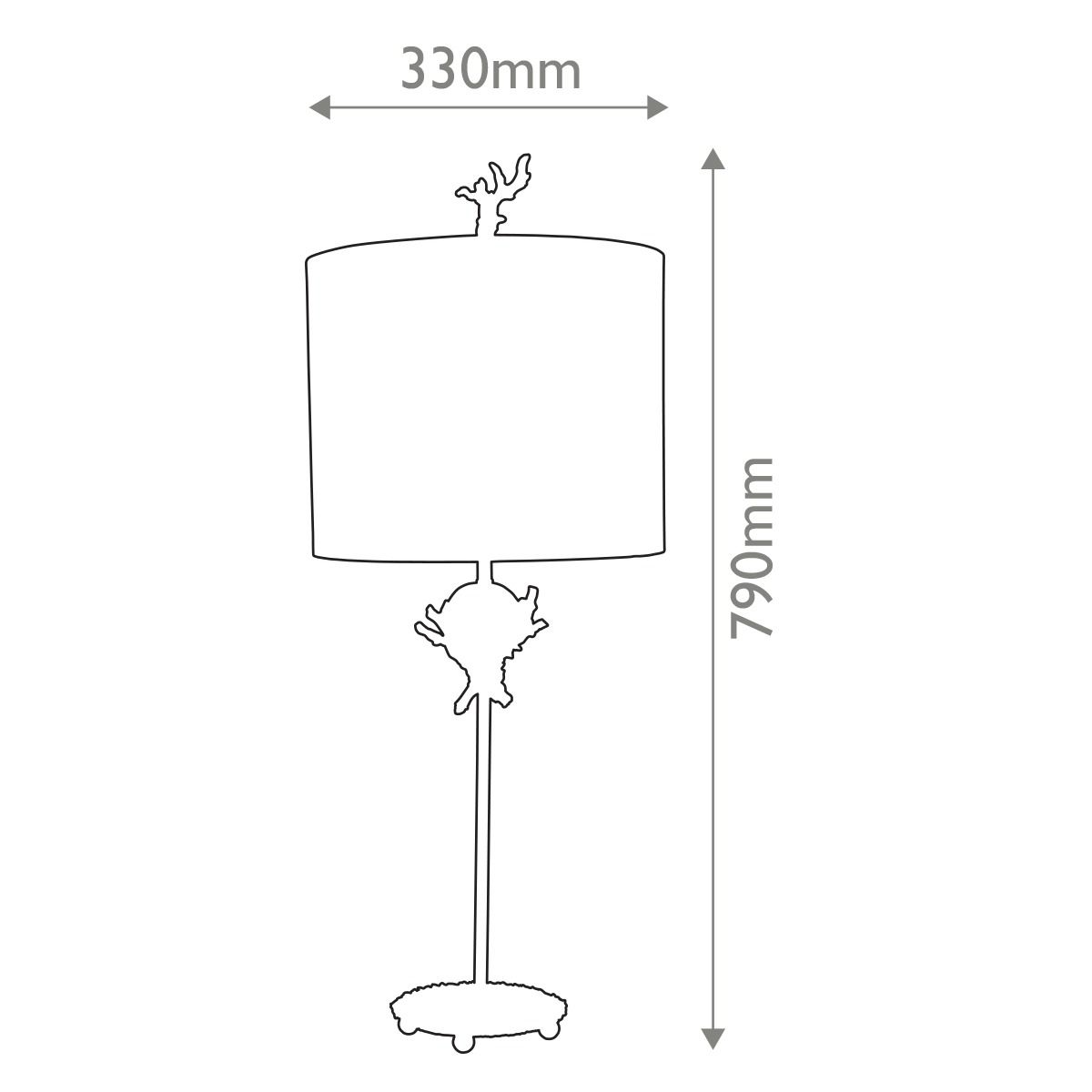 Trellis Table Lamp