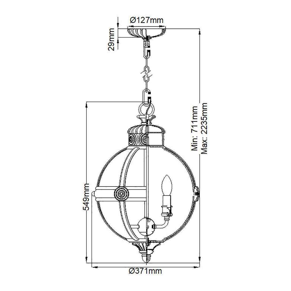 Adams Pendant Light