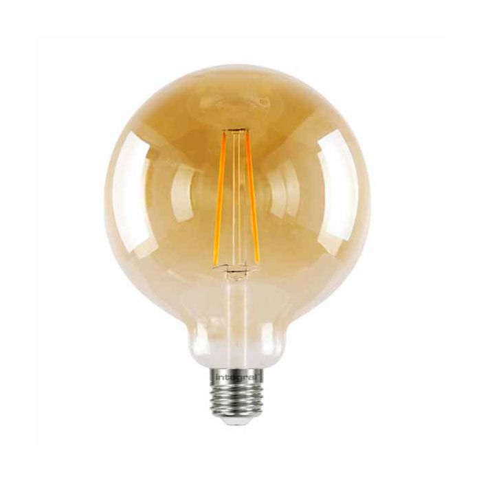 125mm Globe Filament Lamp, E27, Dimmable, 5W, 1800K