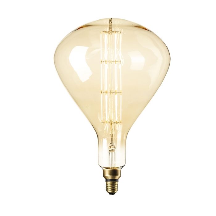 Calex Cone Filament Lamp, E27, Dimmable, 8W, 2200K
