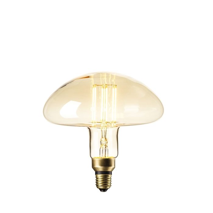 Calex Mushroom Filament Lamp, E27, Dimmable, 6W, 2200K