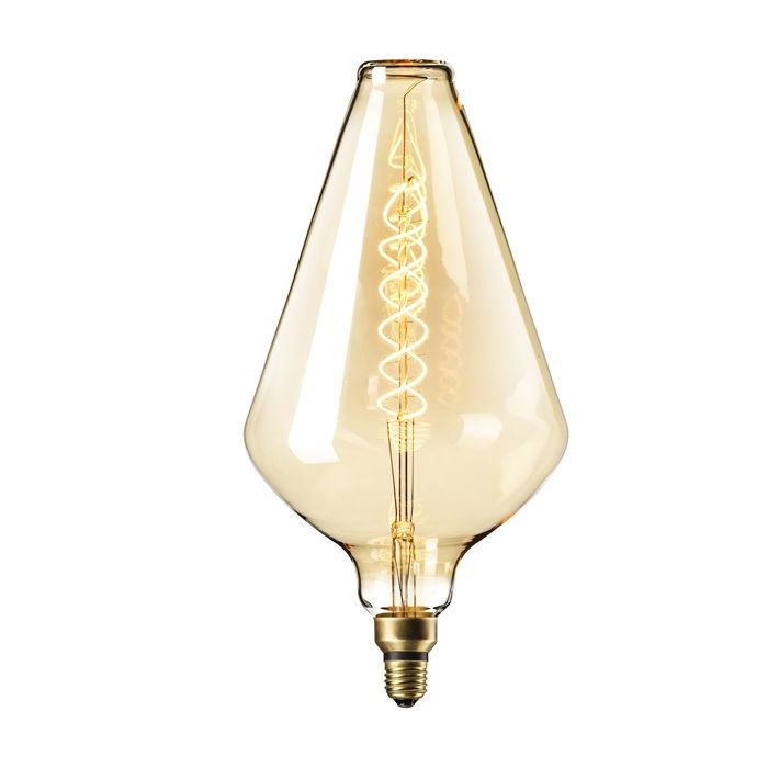 Calex Vase Filament Lamp, E27, Dimmable, 6W, 2200K