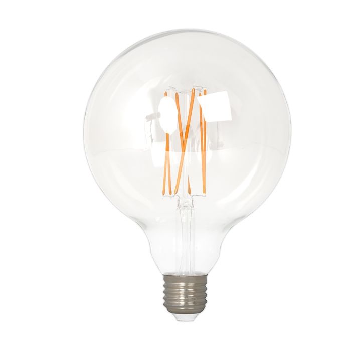 Calex 120mm Globe Filament Lamp, E27, Dimmable, 4W, 2300K