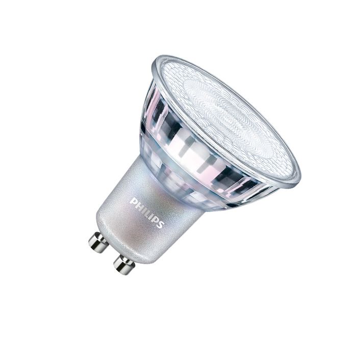 Philips Master Spot GU10 Lamp, GU10, Dimmable, 4.9W, 3000K