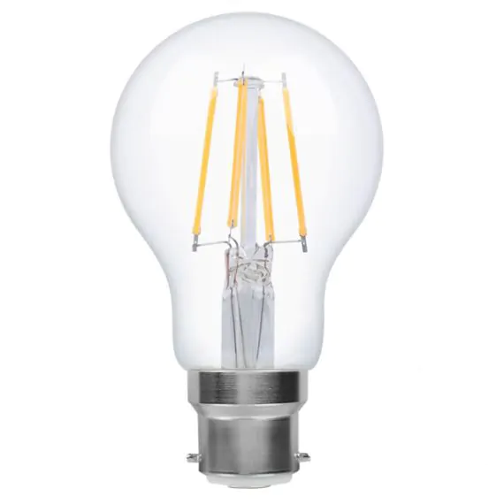 GLS Filament Lamp, B22, Dimmable, 10.5W, 2700K