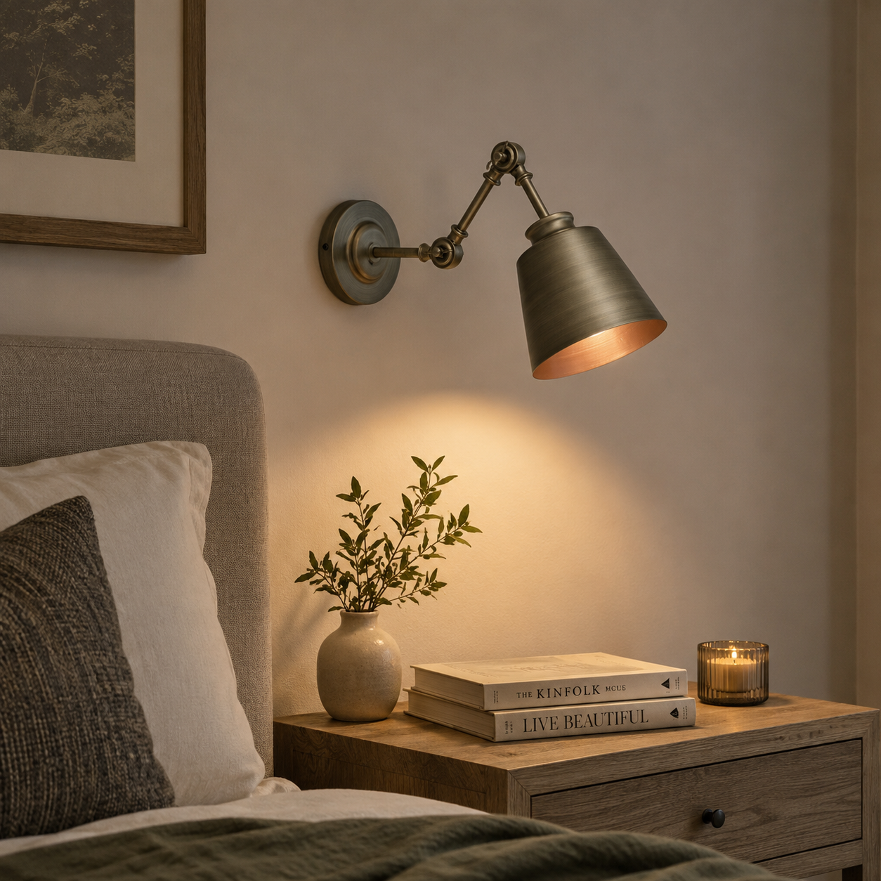 Crank Wall Light