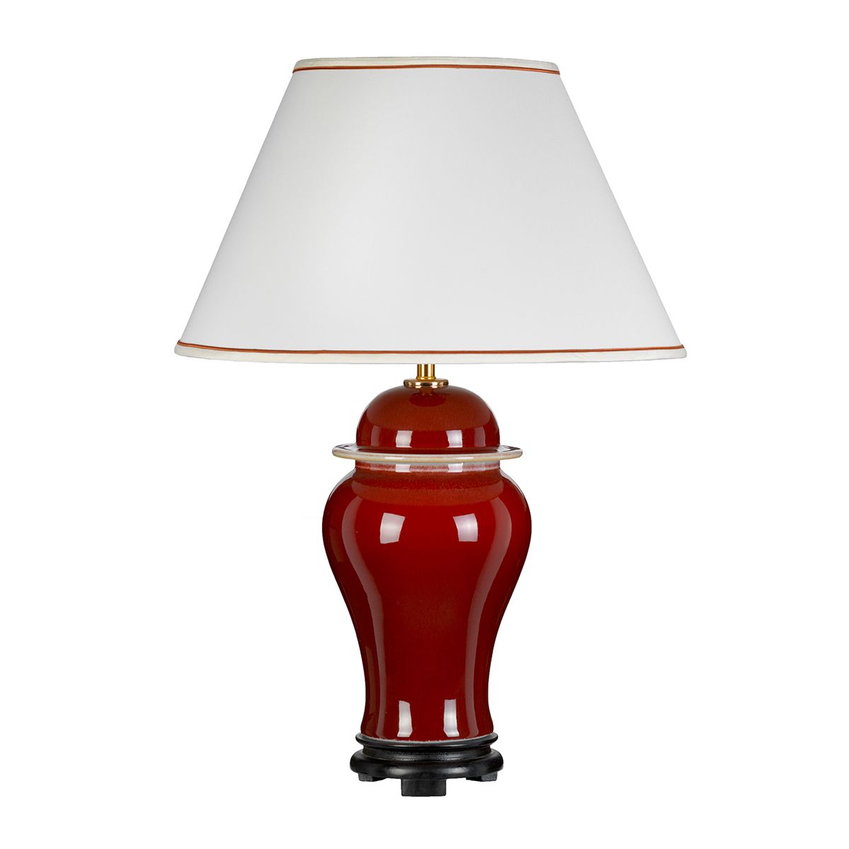 Oxblood Table Lamp