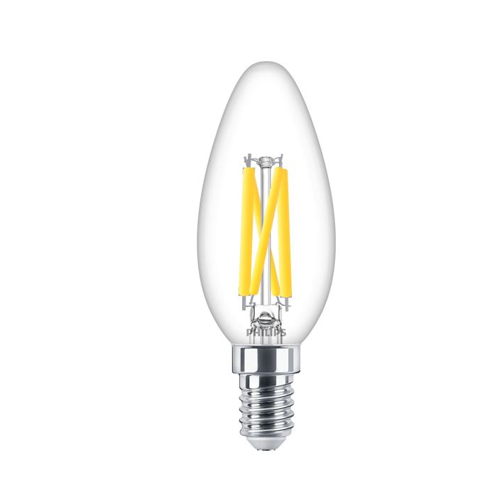 Philips Master Filament Candle Lamp, E14, Dimmable, 6W, 2700K