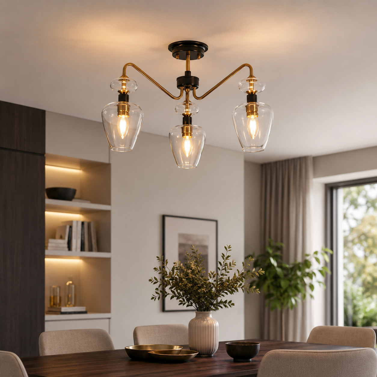 Armand Flush Ceiling Light
