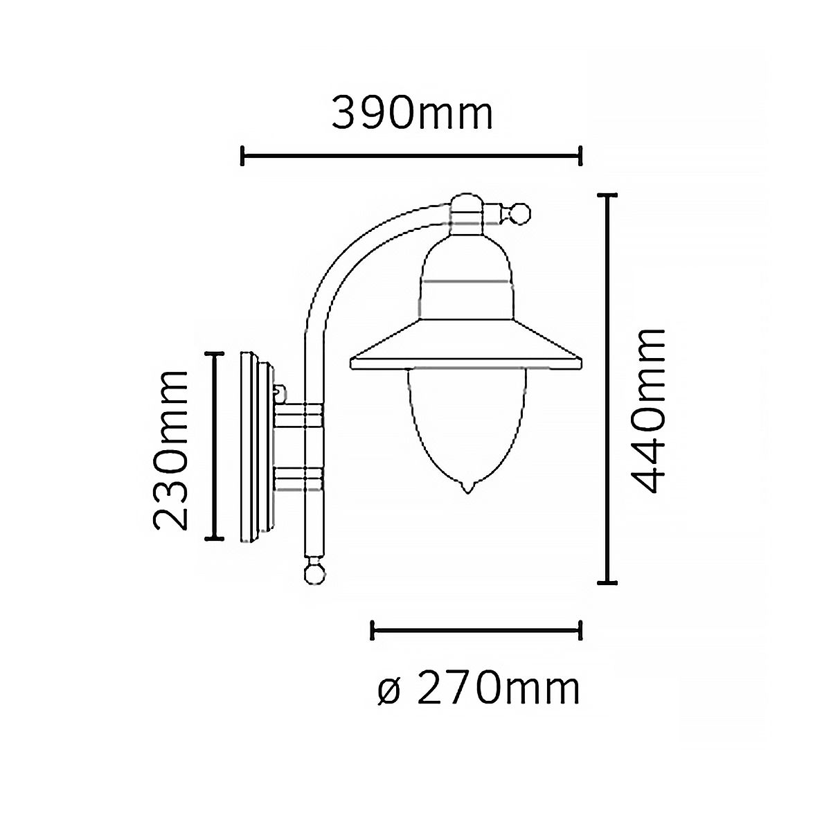 Como Wall Light
