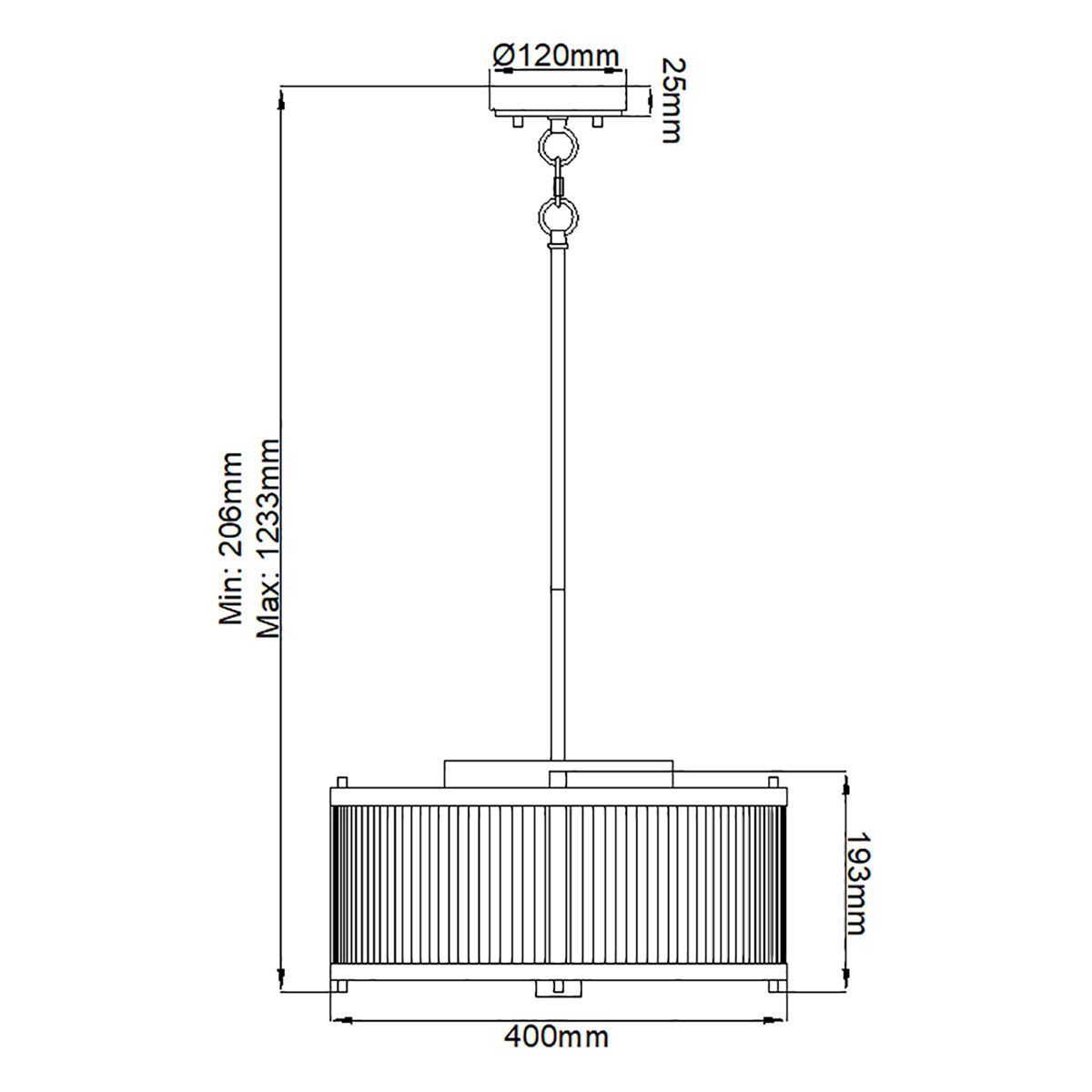 Corona Pendant Light