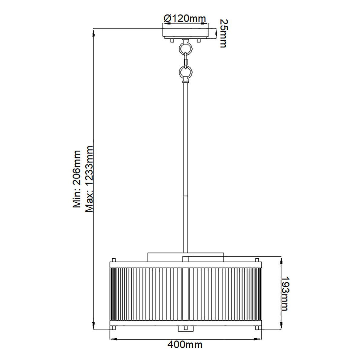 Corona Pendant Light