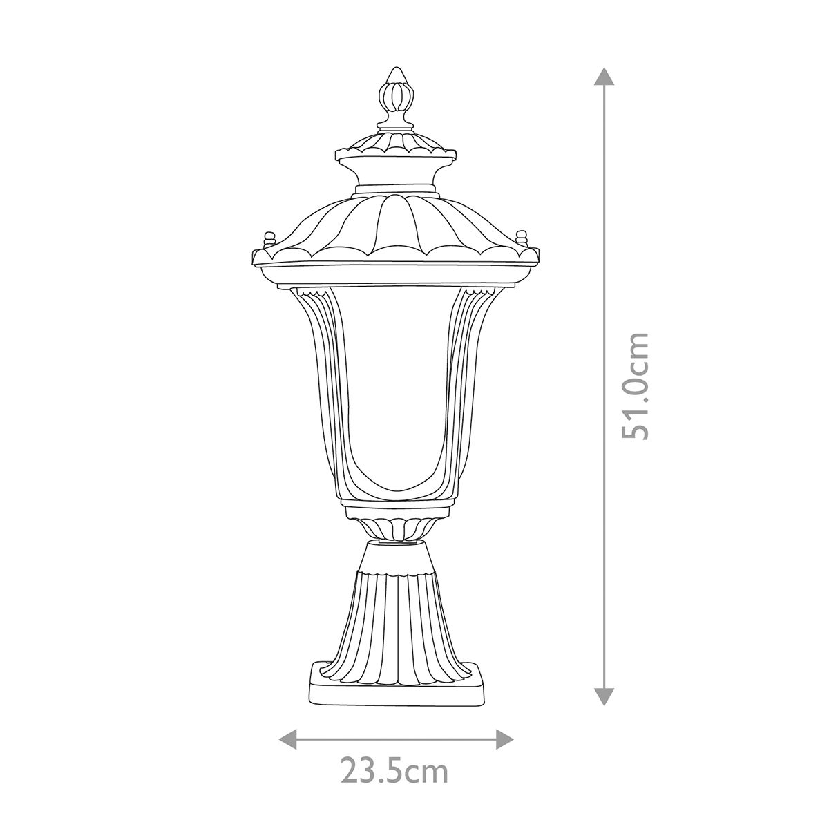 Chicago Pedestal Light