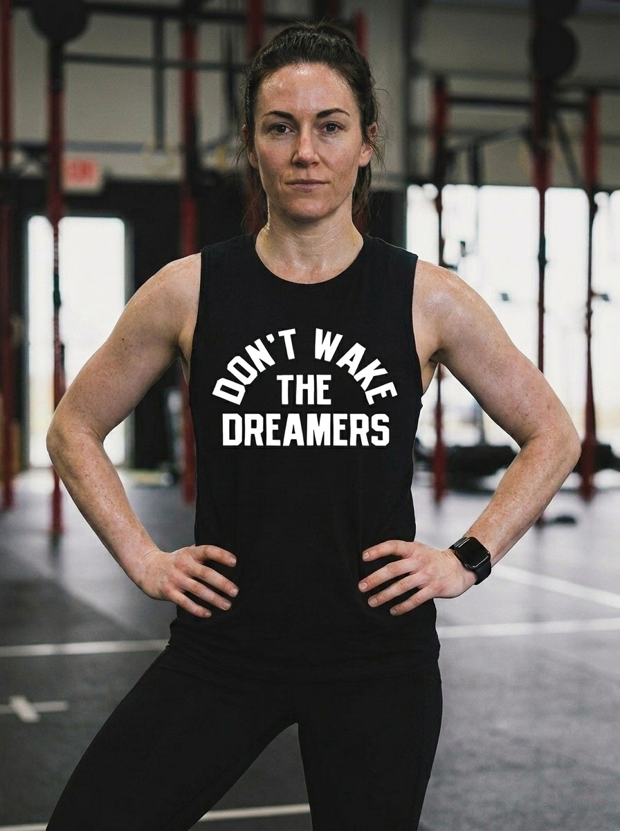 Don't Wake The Dreamers Printed Women's Vest