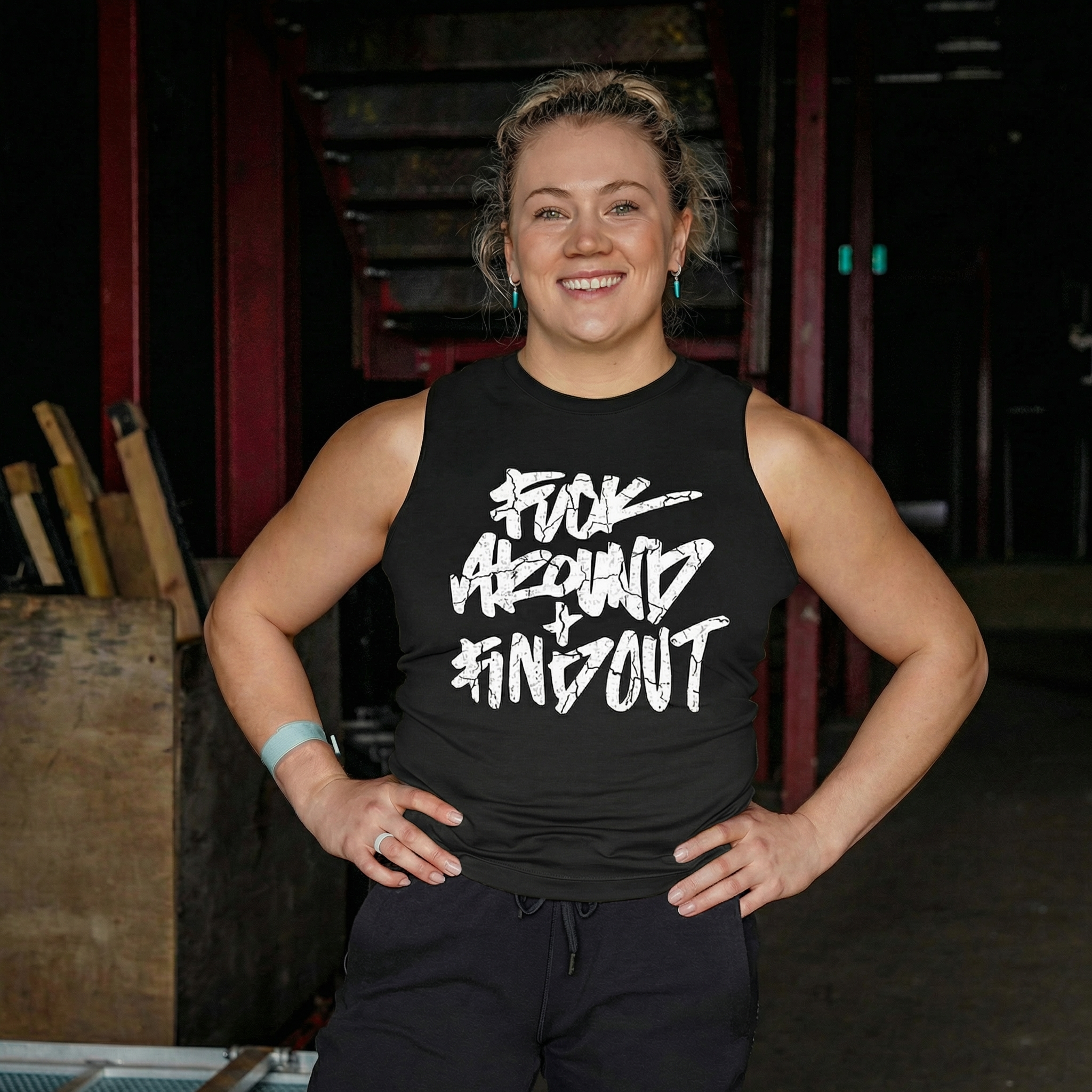 Fuck Around And Find Out Print Women's Vest