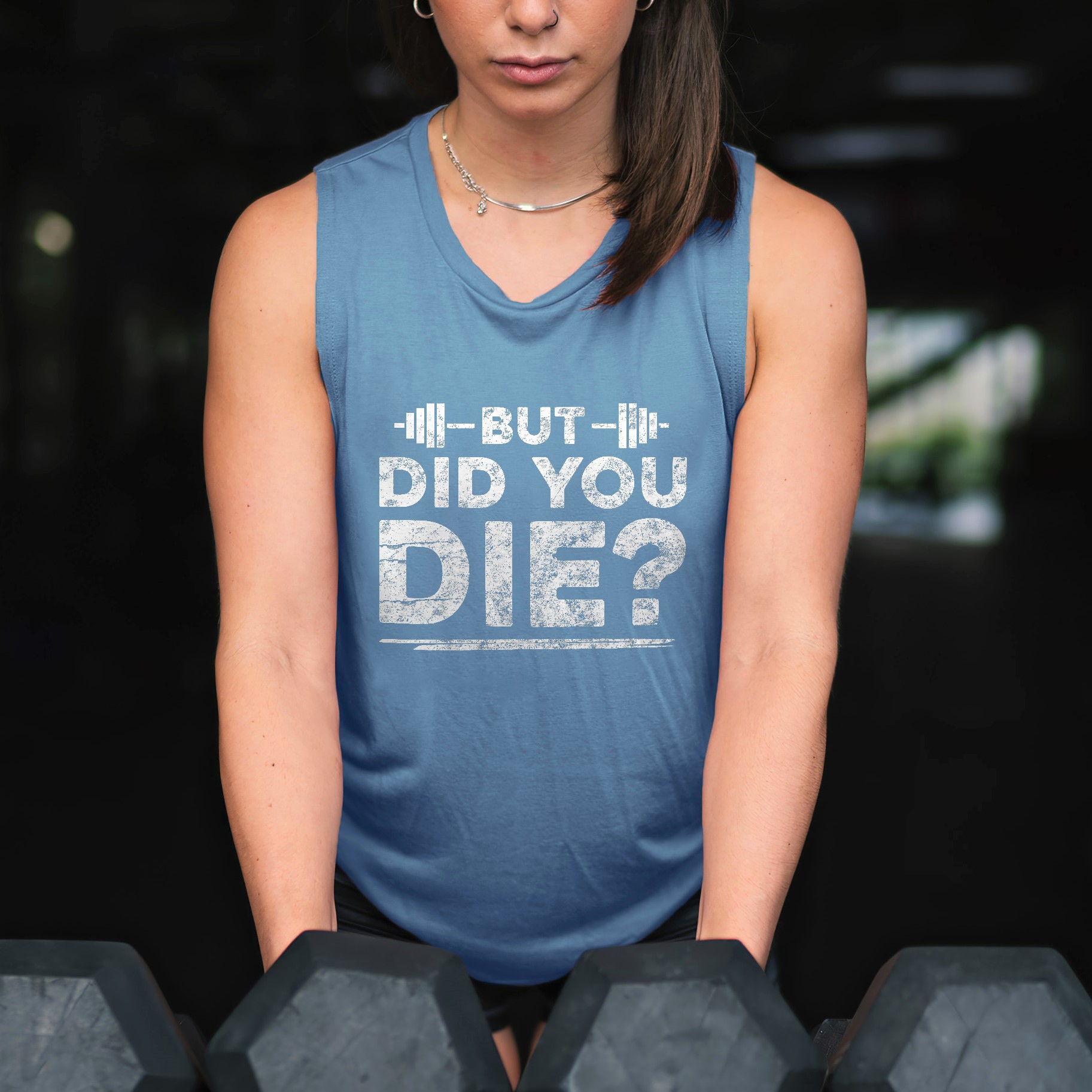 But Did You Die? Printed Women's Vest