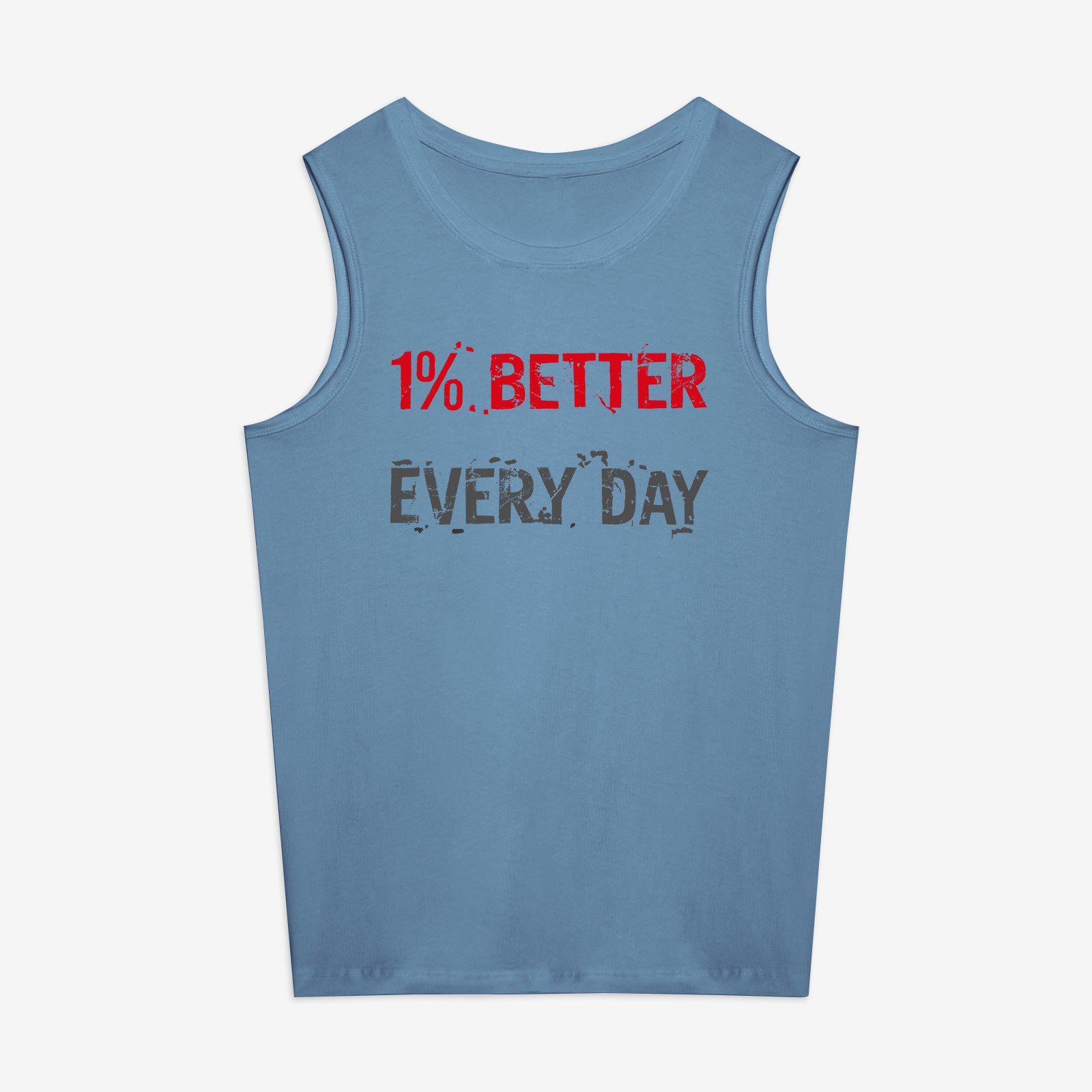 1% Better Every Day Printed Women's Vest
