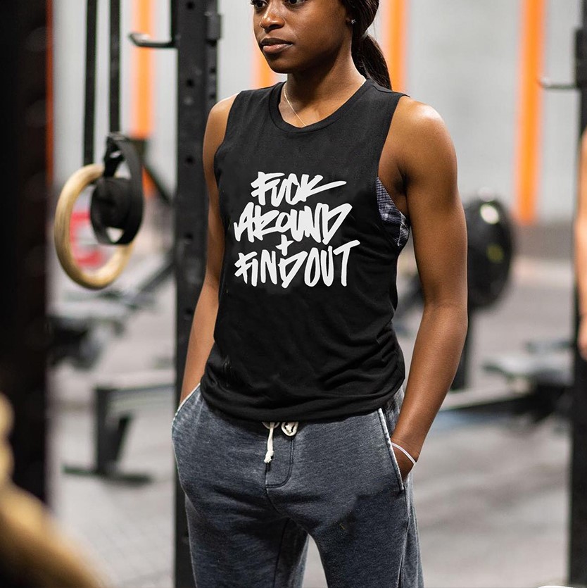 Fuck Around And Find Out Print Women's Vest
