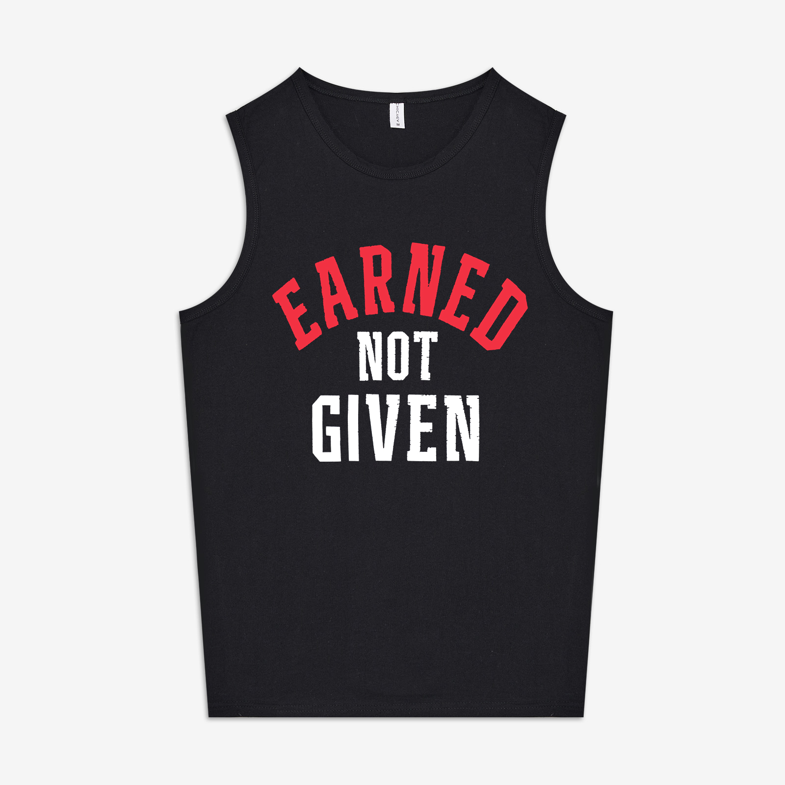 Earned Not Given Printed Women's Vest