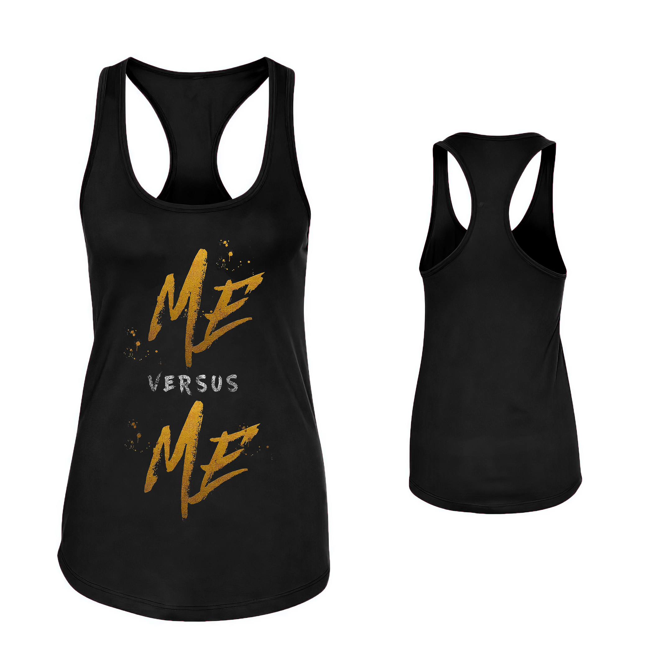 Me Versus Me Printed Women's Tank Image - 3